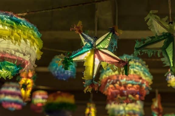 Pinata Lantern making with Virginia Grise.