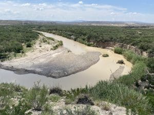 Rio Grande river.