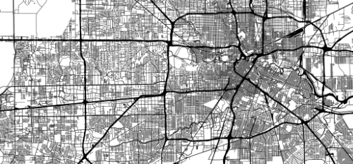 Houston Map.